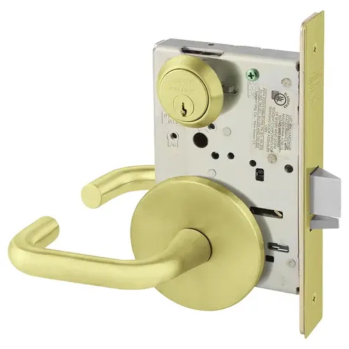 Mortise Lock Satin Brass