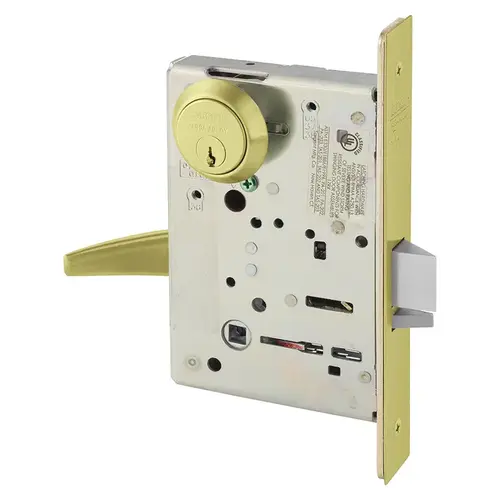 Mortise Lock Satin Brass