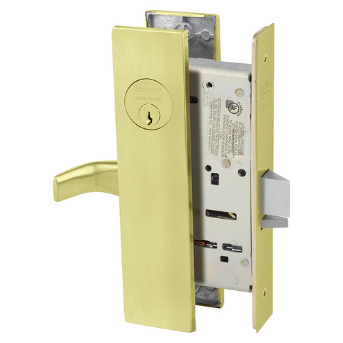 Mortise Lock Satin Brass