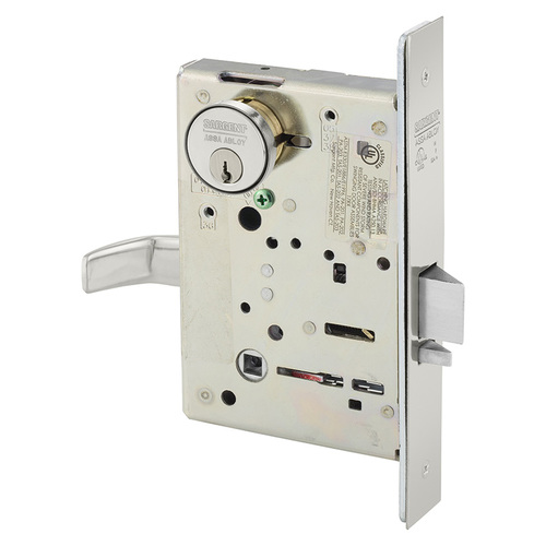 Mortise Lock Bright Stainless Steel