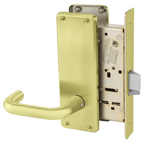 Mortise Lock Satin Brass