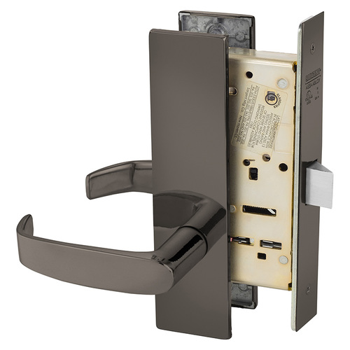 Mortise Lock Oxidized Satin Bronze Relieved Clear Coated