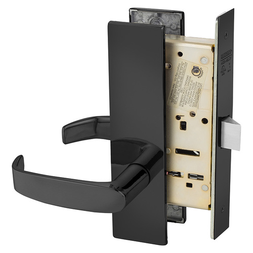 Mortise Lock Dark Oxidized Statuary Bronze Clear Coated