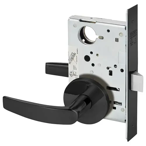 Mortise Lock Dark Oxidized Statuary Bronze Clear Coated