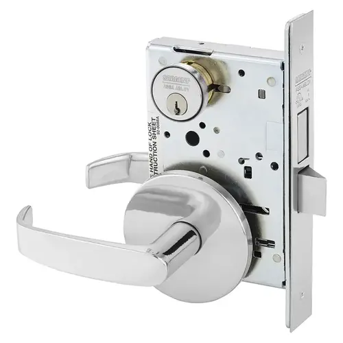 Mortise Lock Bright Chrome