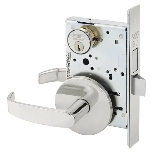 Mortise Lock Bright Stainless Steel