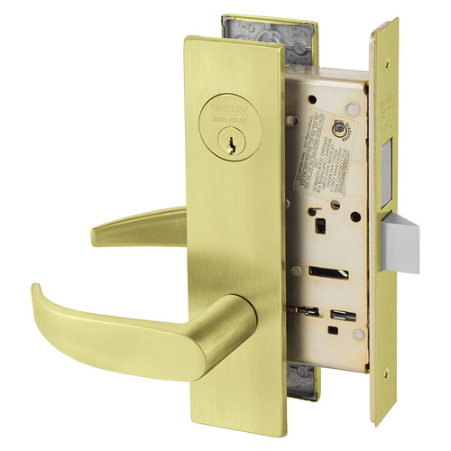 Mortise Lock Satin Brass