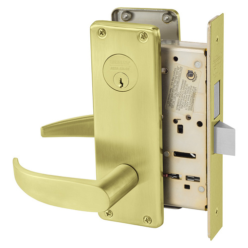 Mortise Lock Satin Brass