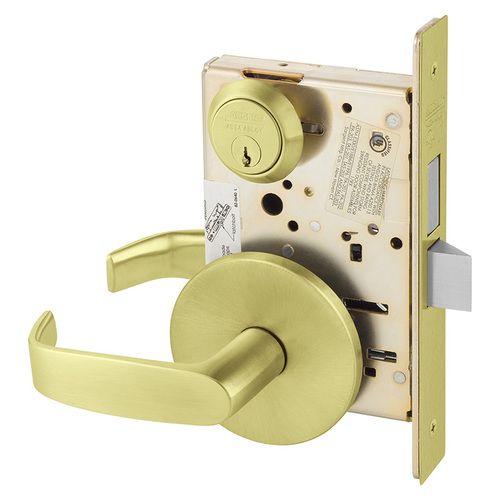 Mortise Lock Satin Brass