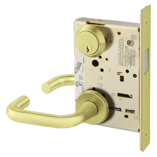 Mortise Lock Satin Brass