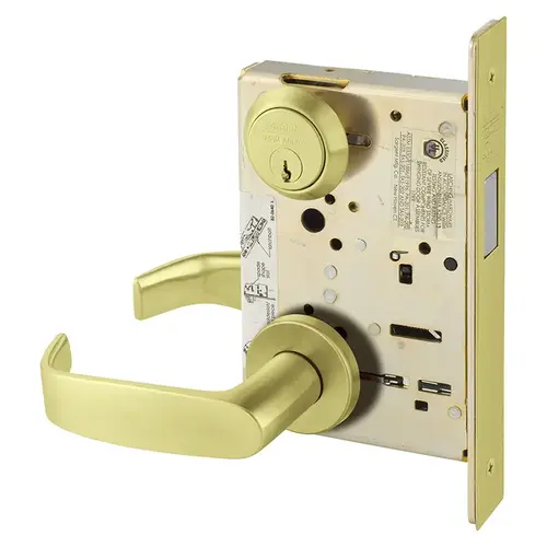 Mortise Lock Satin Brass