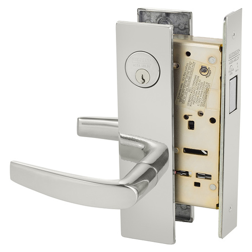 Mortise Lock Bright Stainless Steel