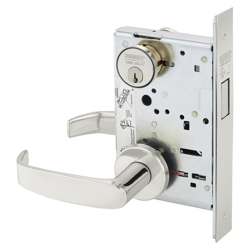 Mortise Lock Bright Stainless Steel