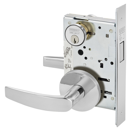 Mortise Lock Bright Chrome