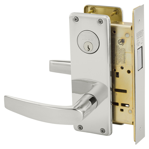 Mortise Lock Bright Stainless Steel