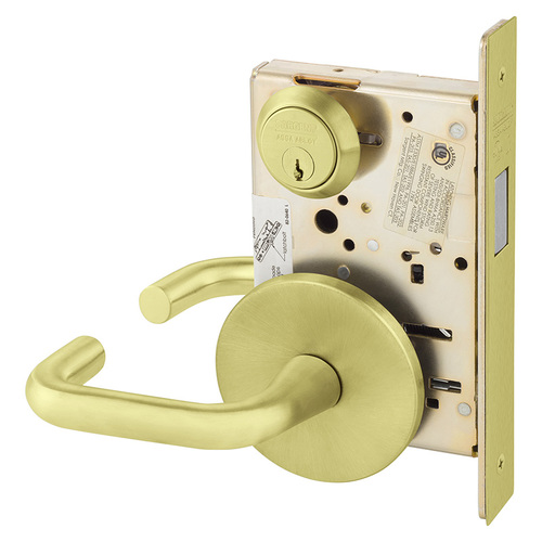 Mortise Lock Satin Brass