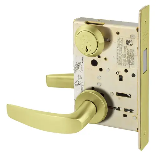 Mortise Lock Satin Brass