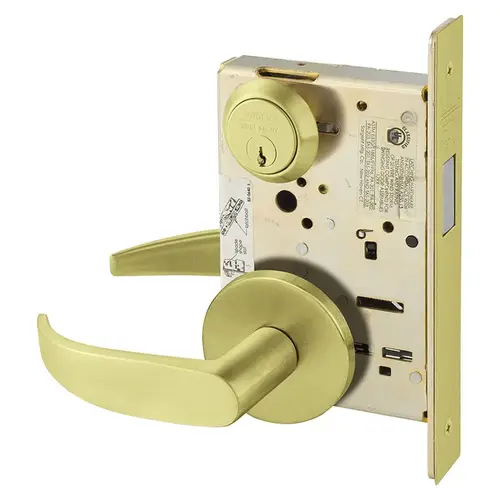 Mortise Lock Satin Brass