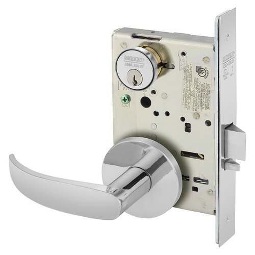 Mortise Lock Bright Chrome