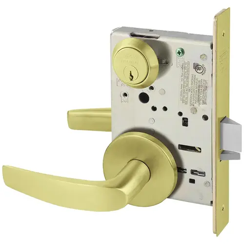 Mortise Lock Satin Brass