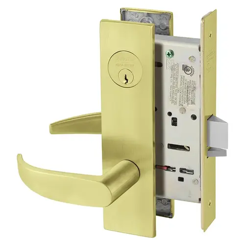 Mortise Lock Satin Brass