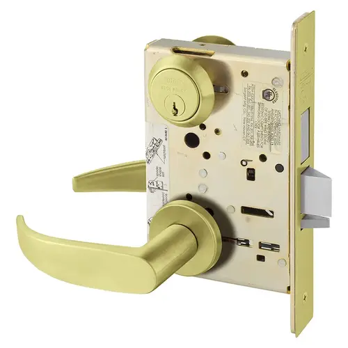 Mortise Lock Satin Brass