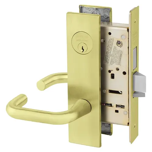 Mortise Lock Satin Brass