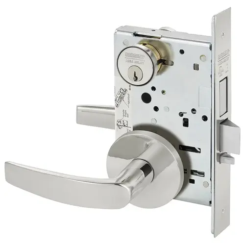 Mortise Lock Bright Stainless Steel