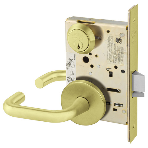 Mortise Lock Satin Brass