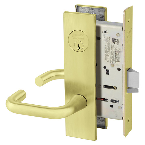 Mortise Lock Satin Brass