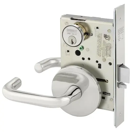 Mortise Lock Bright Stainless Steel