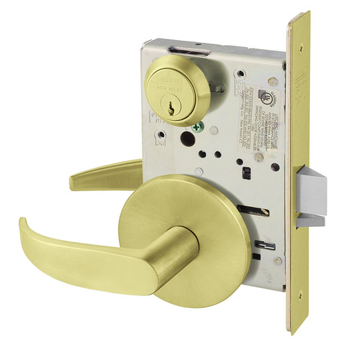 Mortise Lock Satin Brass