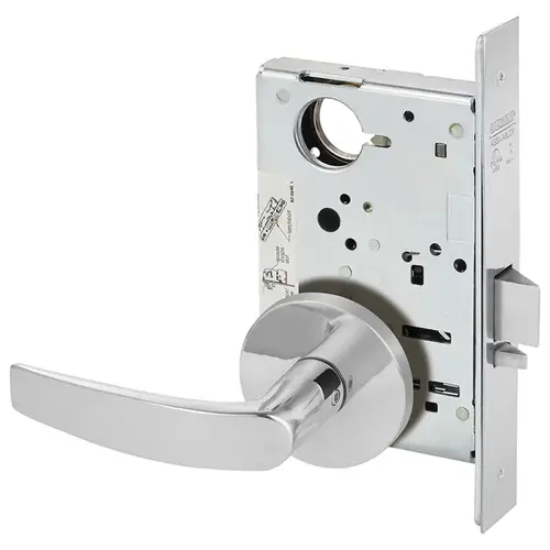 Mortise Lock Bright Chrome