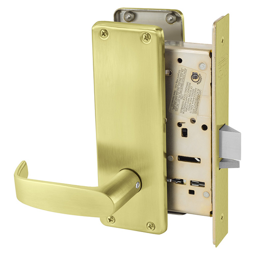 Mortise Lock Satin Brass