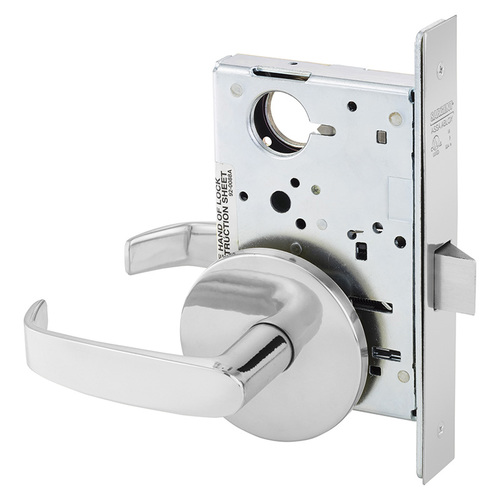 Mortise Lock Bright Chrome