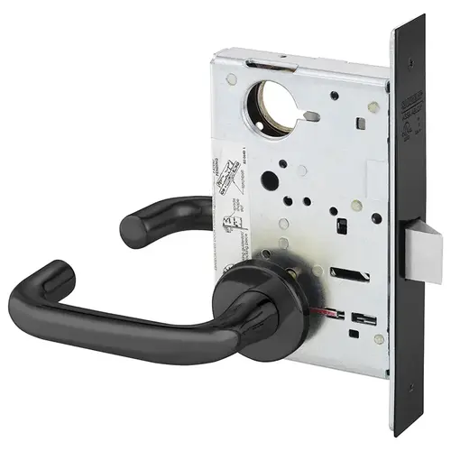 Mortise Lock Dark Oxidized Statuary Bronze Clear Coated