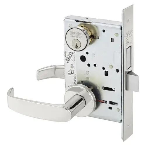 Mortise Lock Bright Stainless Steel