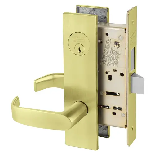 Mortise Lock Satin Brass