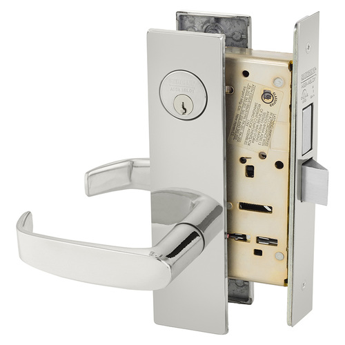 Mortise Lock Bright Stainless Steel