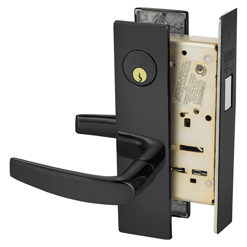 Mortise Lock Dark Oxidized Statuary Bronze Clear Coated