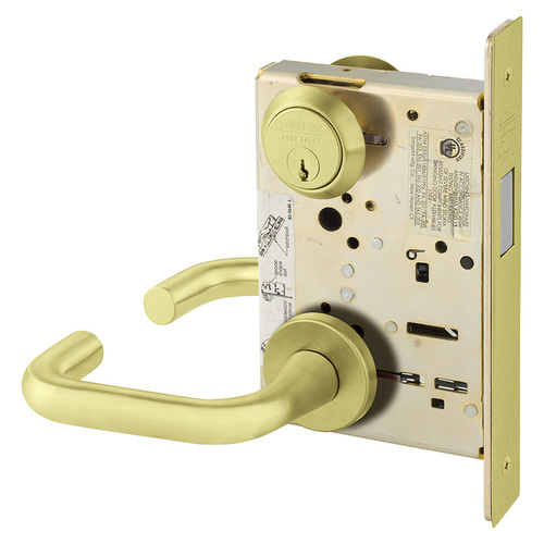 Mortise Lock Satin Brass