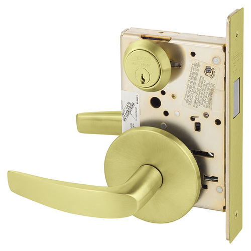 Mortise Lock Satin Brass