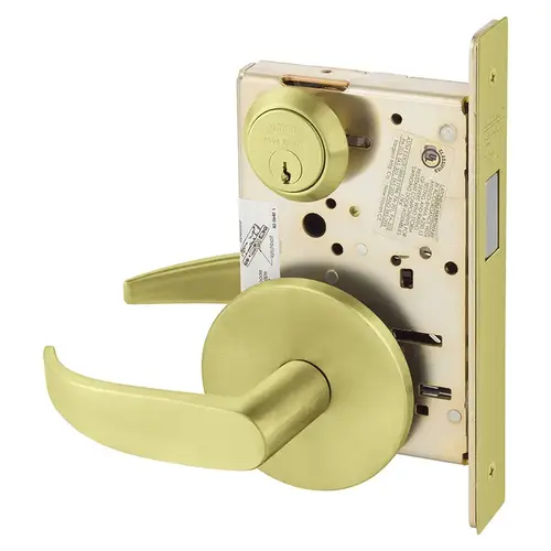 Mortise Lock Satin Brass