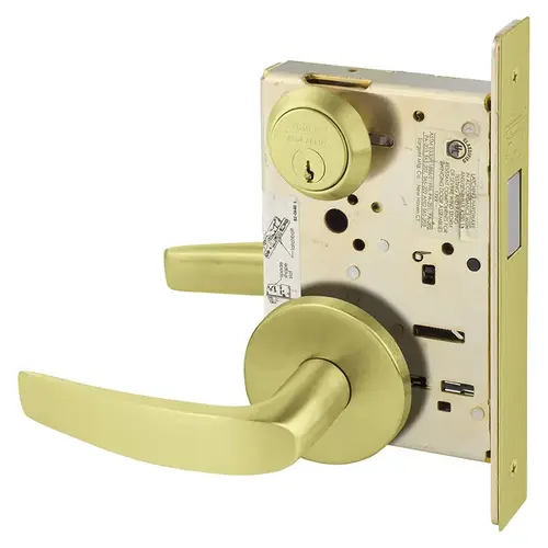 Mortise Lock Satin Brass