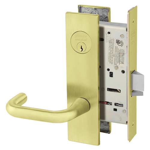 Mortise Lock Satin Brass