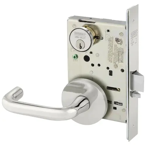 Mortise Lock Bright Stainless Steel