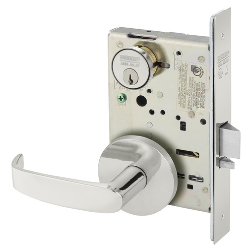 Mortise Lock Bright Stainless Steel