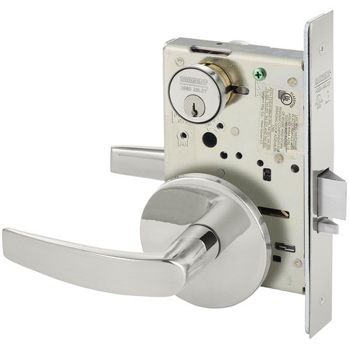 Mortise Lock Bright Stainless Steel