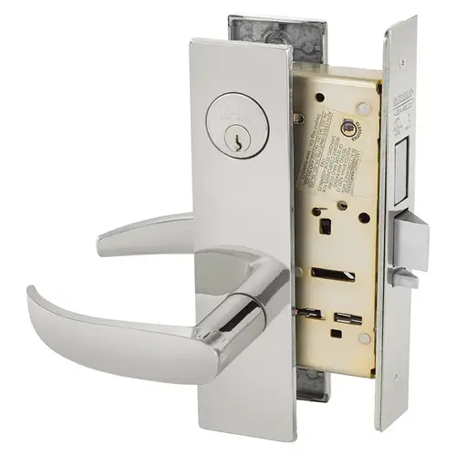 Mortise Lock Bright Stainless Steel