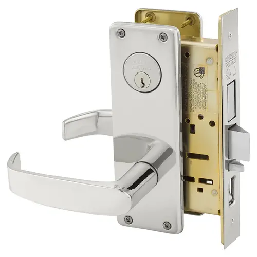 Mortise Lock Bright Stainless Steel